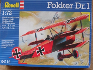REVELL 1/72 04116 FOKKER Dr.I